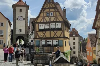 Das "Plönlein" in Rothenburg
