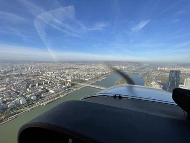 Rundflug Wien und Wien Umgebung