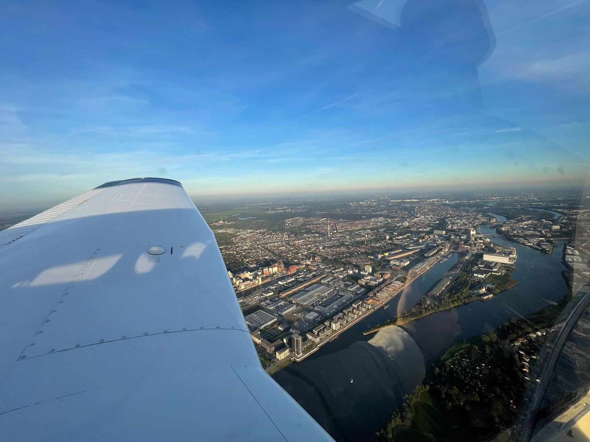 Rundflug über Bremen und umzu!