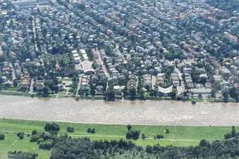 Stadtansicht von oben