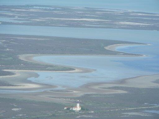Balade aérienne en Camargue et Salins de Giraud