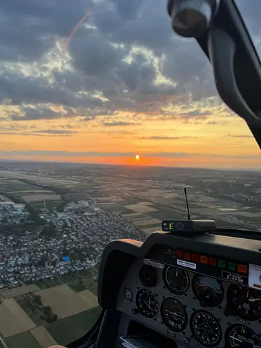 Rundflug über Stuttgart City und Flughafen Stuttgart