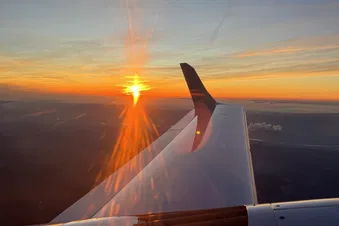 Un joli coucher de soleil