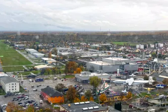 On final approach overhead Technik Museum Speyer