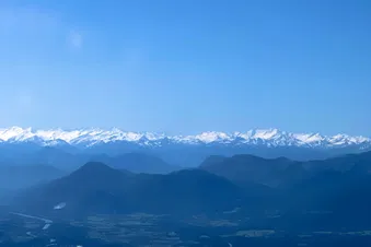 Flug zum Wendelstein