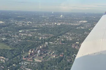 Rundflug Niederrhein - Ruhrgebiet