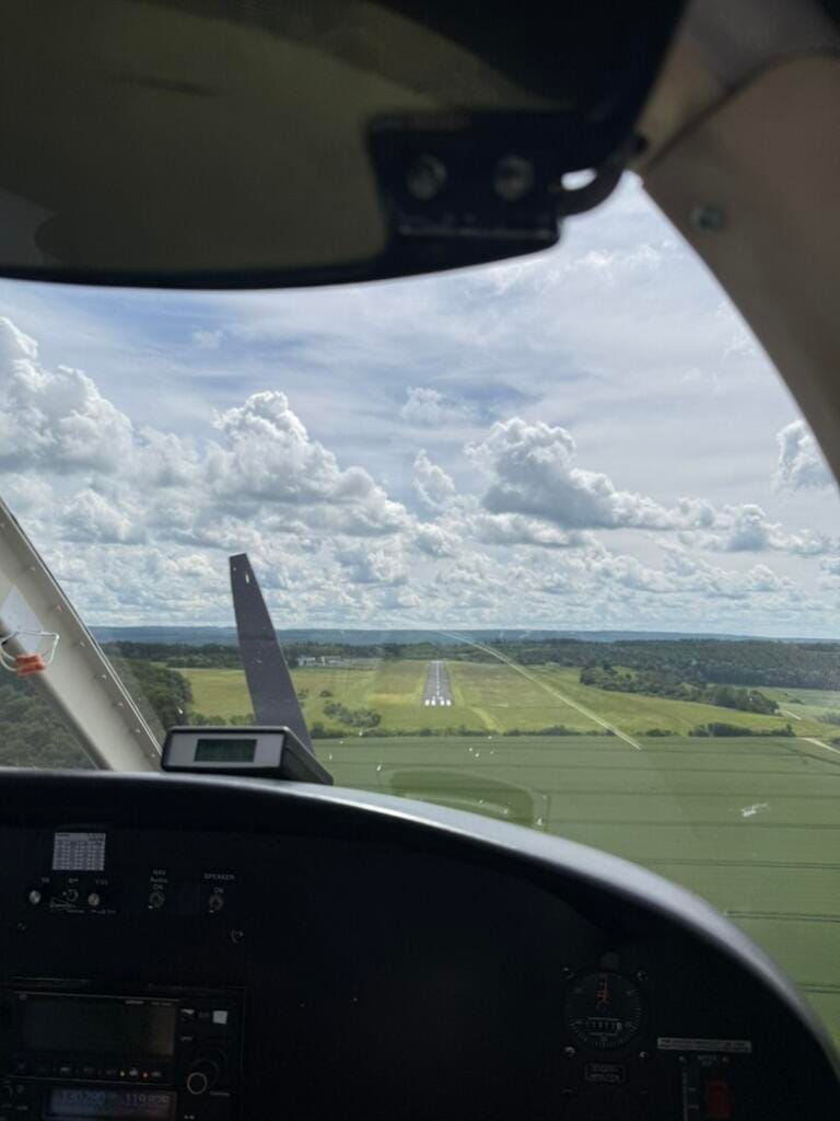 Anflug auf Höxter