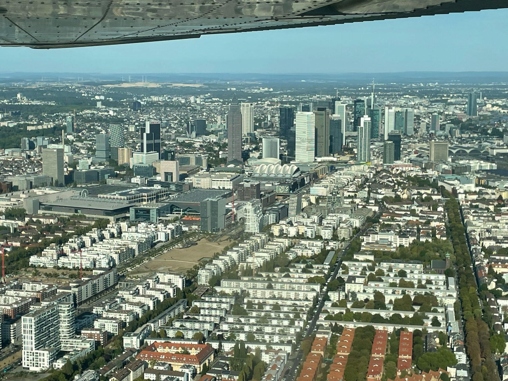 Rundflug um Frankurt City, C172 (150 PS)