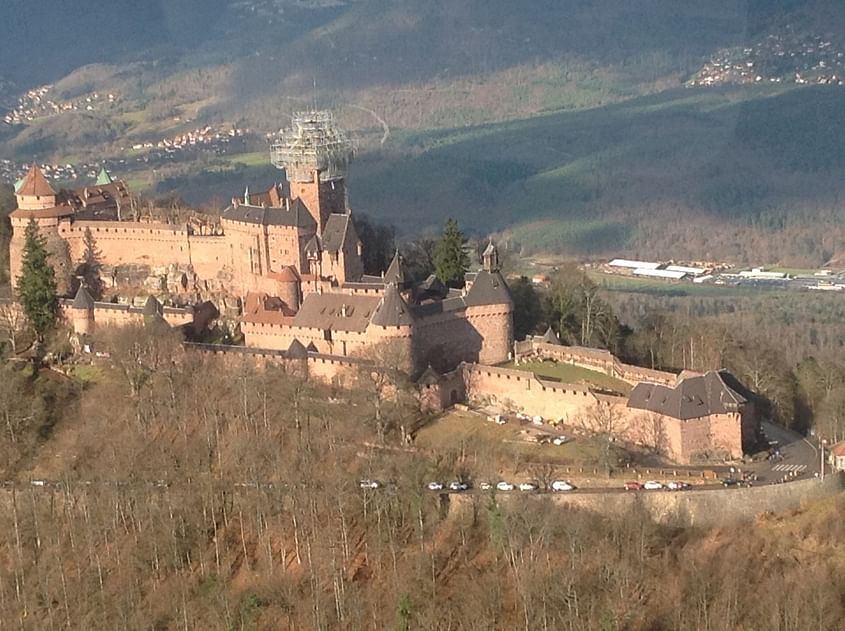 Strasbourg en longeant les Vosges et le Vignoble