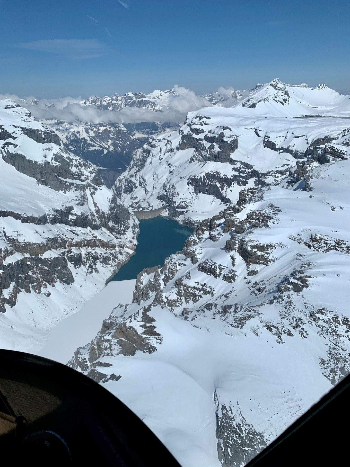Helikopter Rundflug Klöntalersee - Elm - Limmernsee