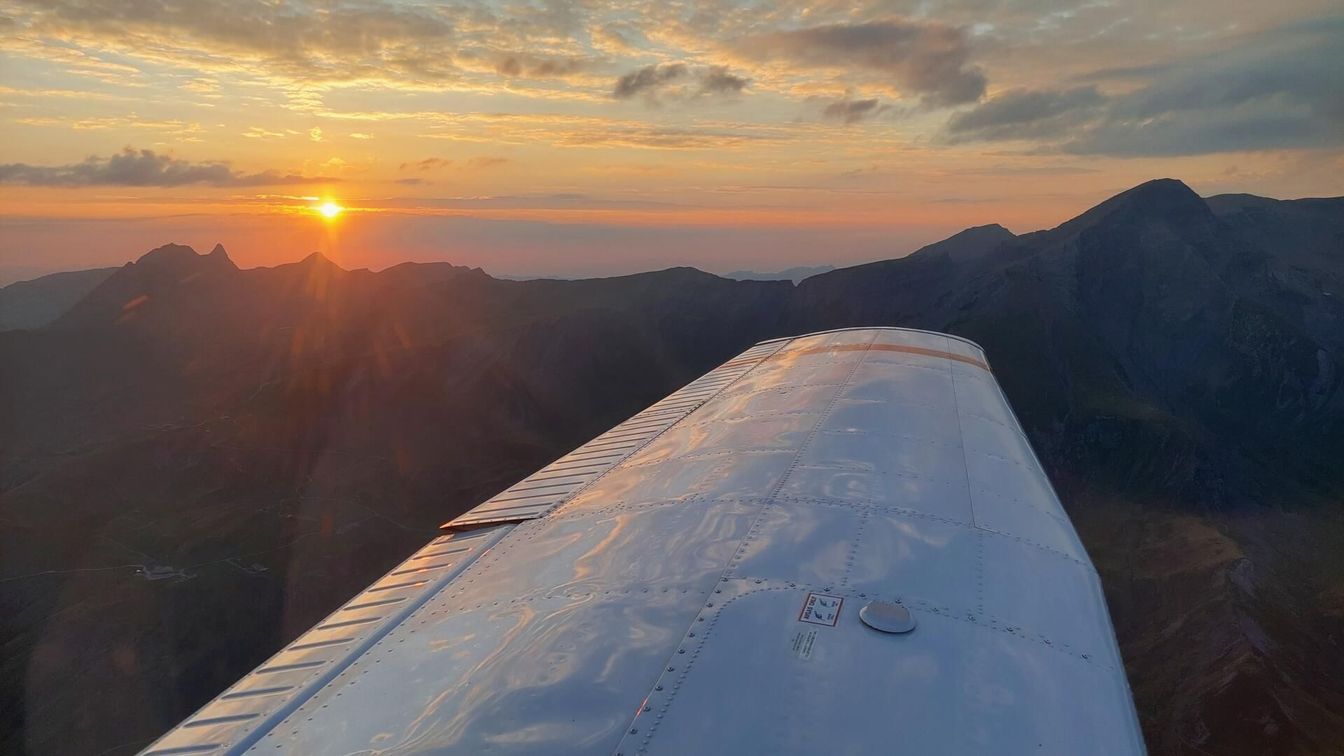 Heiratsantrag aus der Luft