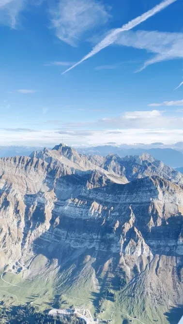 Rhinefall, Lake Constance and St. Galler Alps