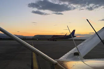 Rundflug über Bratislava und/oder Wien