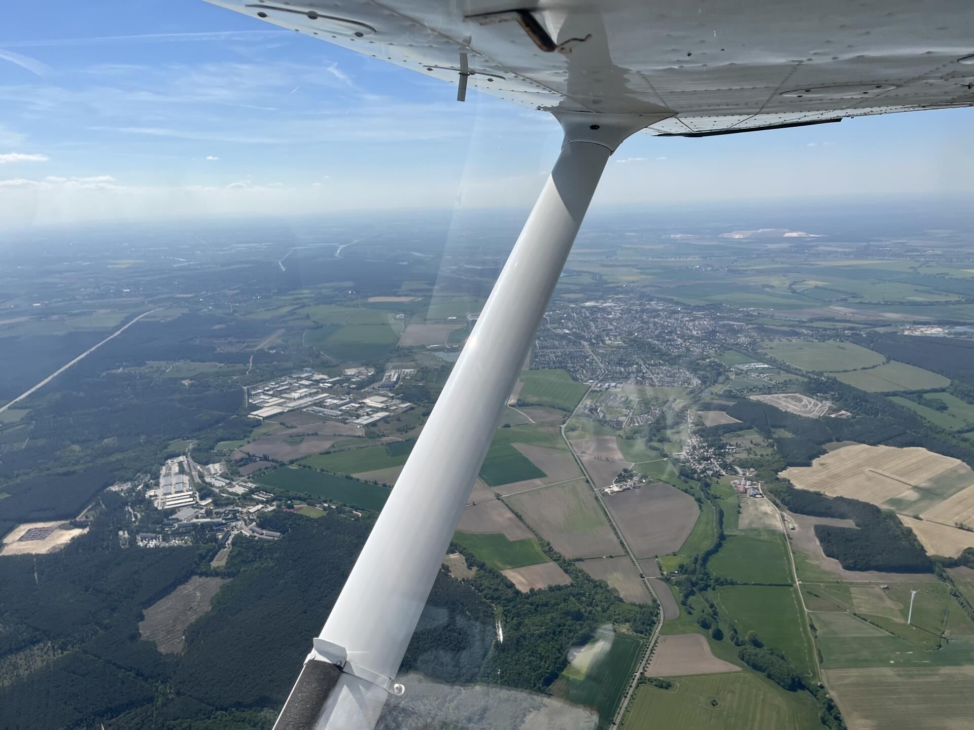Ein lokaler Rundflug wohin du willst