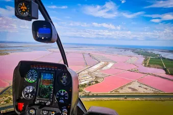 Flamants de Camargue & aigles des Baux de Provence en hélico