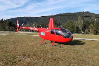 30 Minuten einen Hubschrauber selbst steuern Raven R44