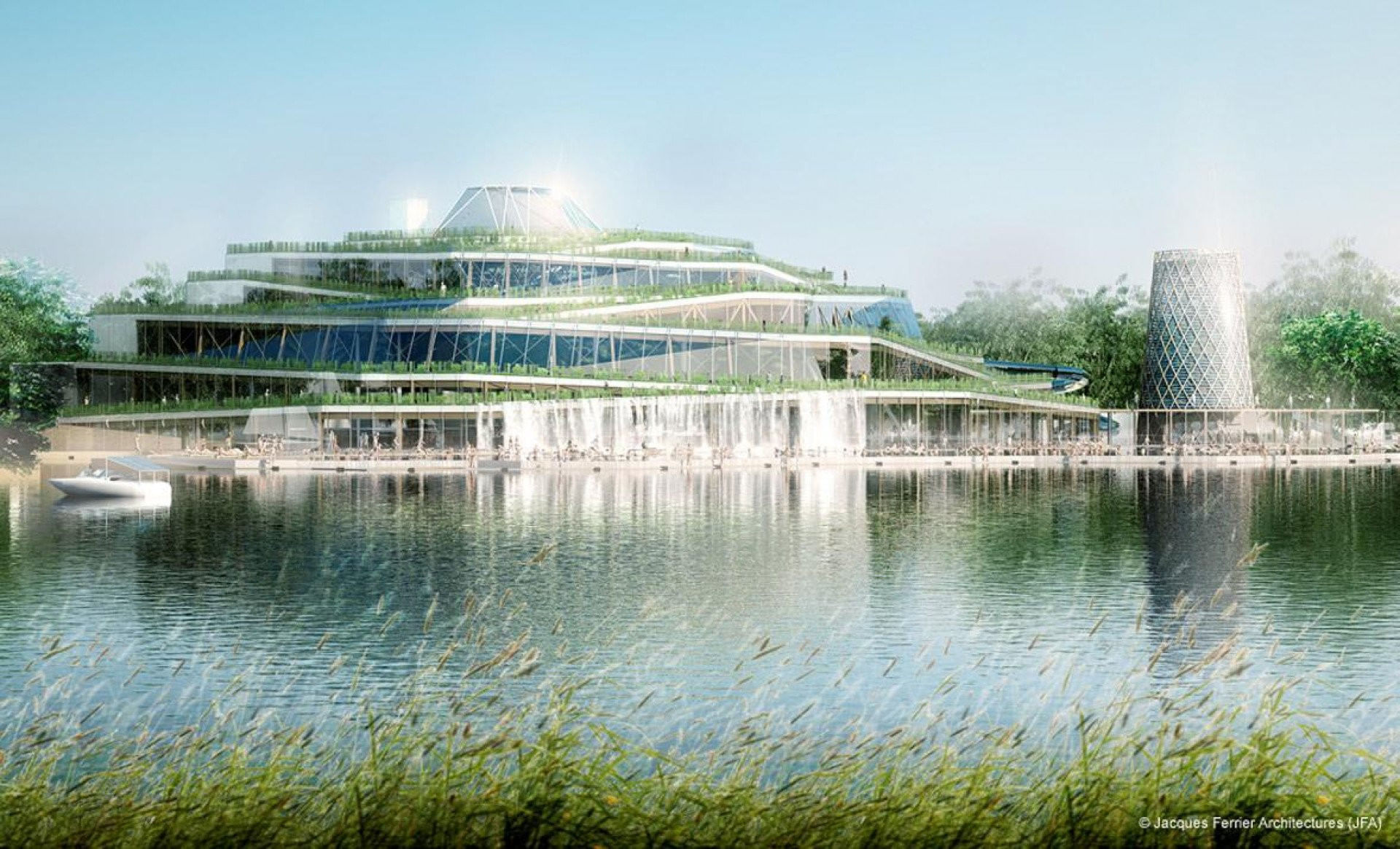 Circuit aérien pour les (grands) enfants :)