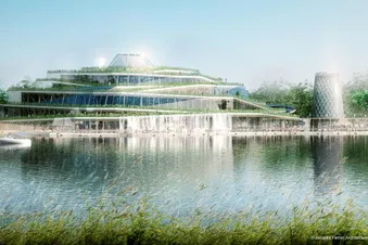 Circuit aérien pour les (grands) enfants :)