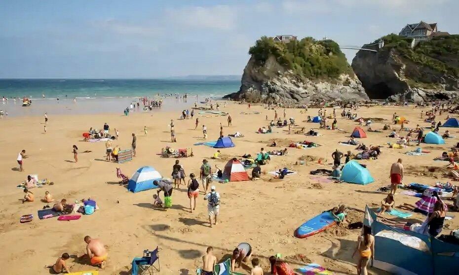 Redhill to Newquay, Cornwall in just under 2 hours by plane