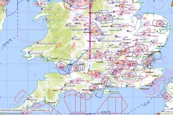 100 Mile land away from EGBP Kemble
