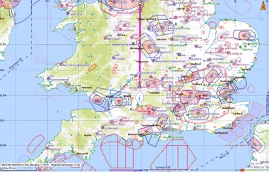 100 Mile land away from EGBP Kemble