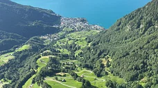 Gersau, northern shoreline of the Lake Lucerne