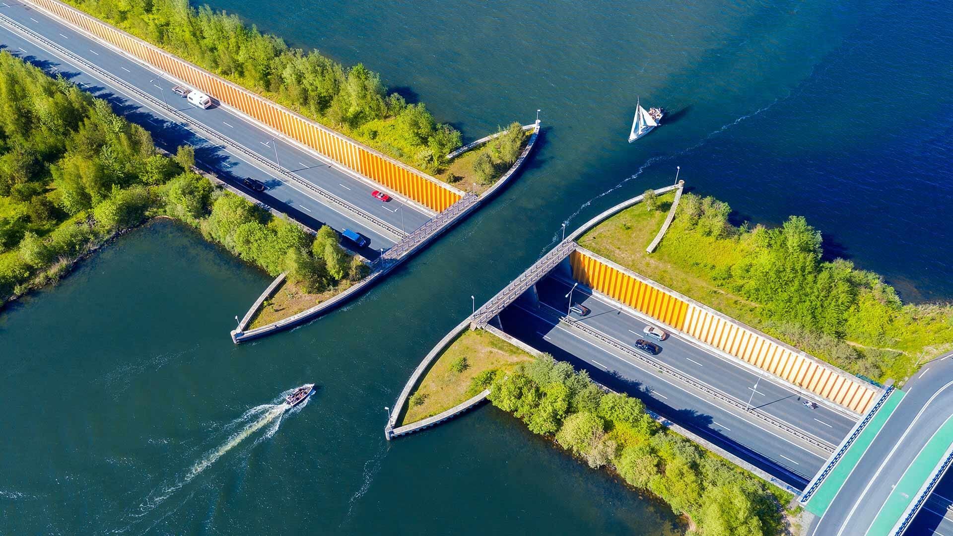 Veluwemeer Aquaduck (Technische Meisterleistung😉)
