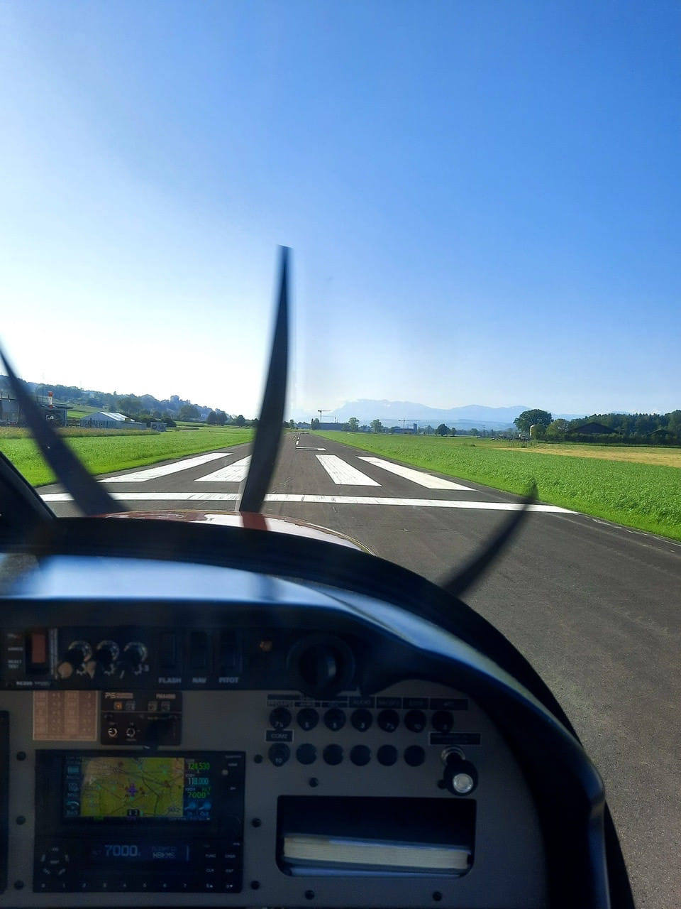 Takeoff from Triengen