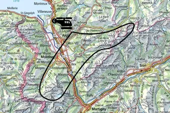 🚁 Tour en hélico - 30 min - depuis Leysin