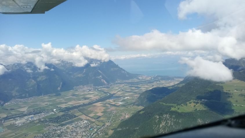 Gletscher Rundflug, Mont Blanc