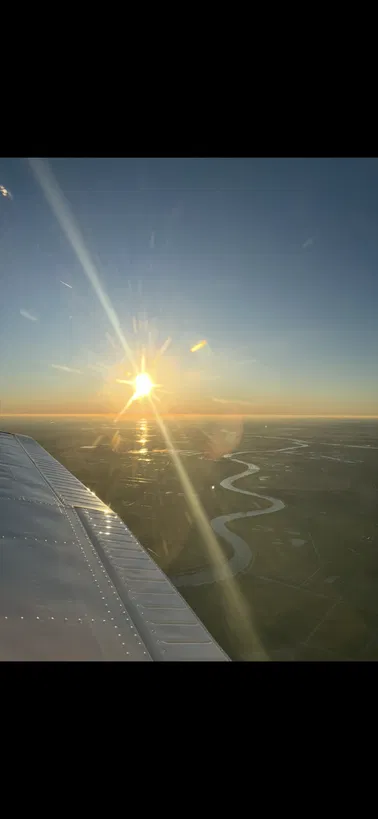 Rundflug über Oldenburg/Wangerooge und den Jadebusen