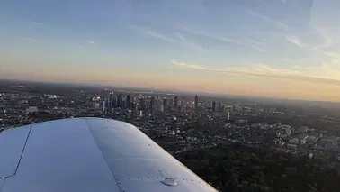 Rundflug über Frankfurt und Rhein-Main Gebiet