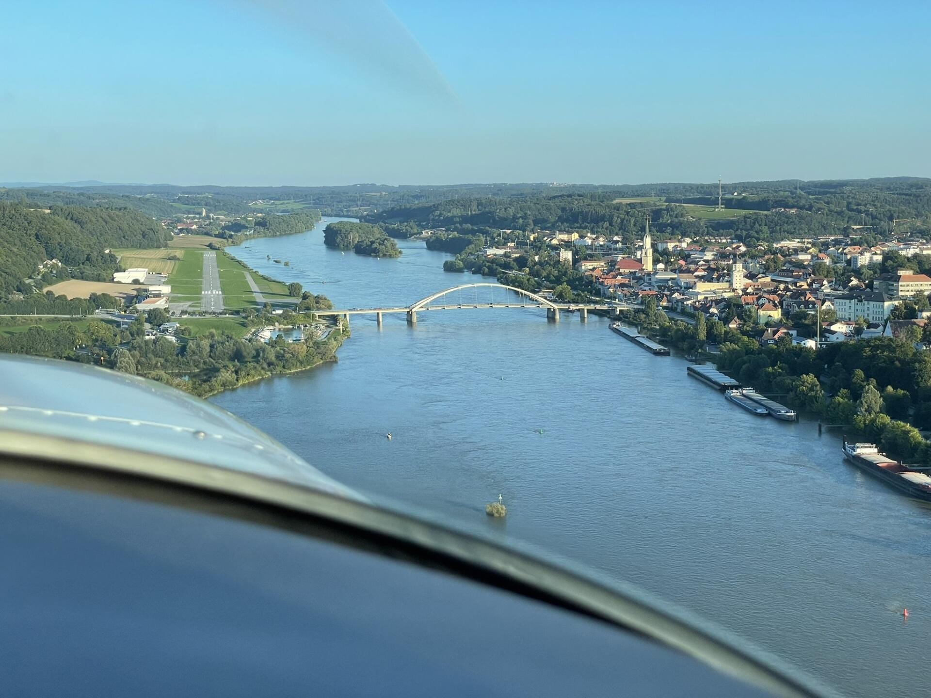 Rundflug wohin du gerne möchtest mit Start in Vilshofen