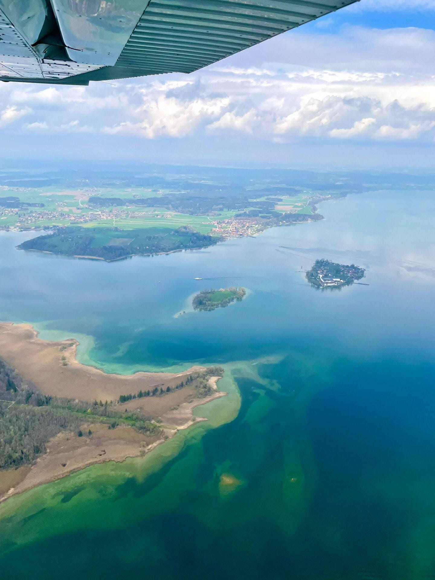 Kleiner Rundflug zum Chiemsee