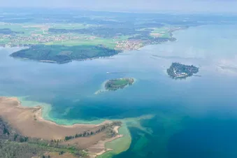 Kleiner Rundflug zum Chiemsee