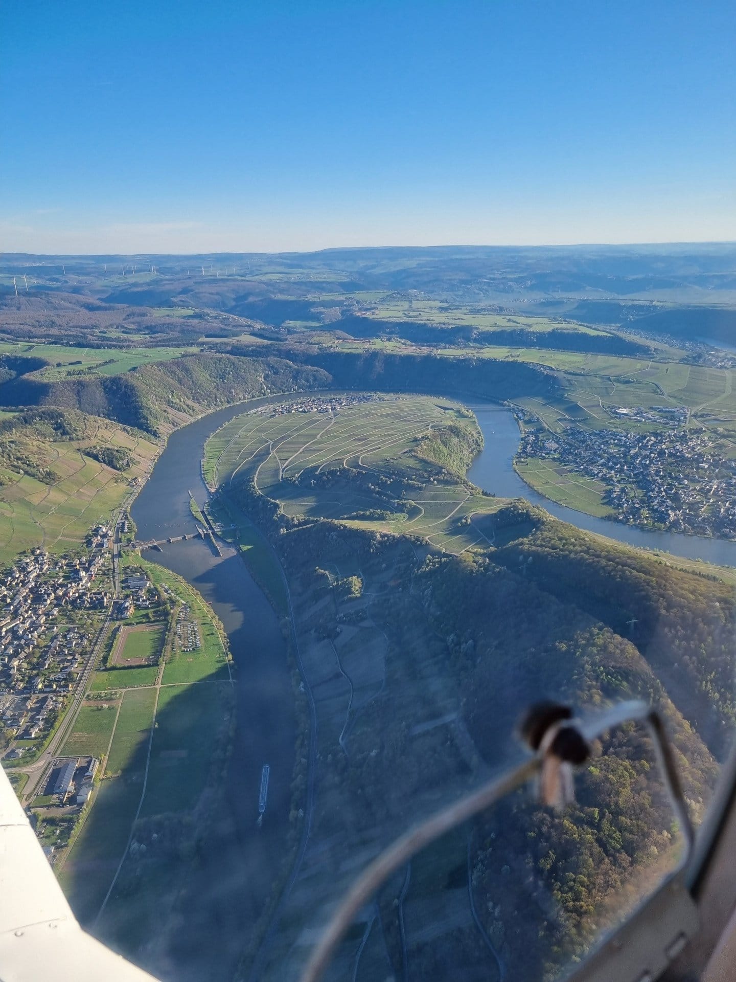 Flight along Mosel (Luxembourg to Koblenz)