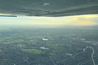 Sunset view over the Fylde