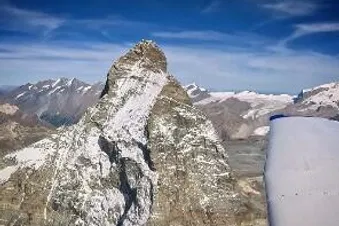 Matterhorn mit Kaffeepause in Saanen oder Sion