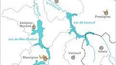 survol des lacs de haute Charentes