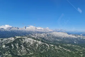 Seen + Dachstein Rundflug
