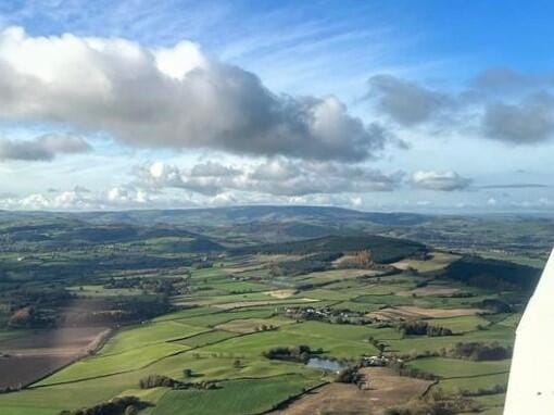 Scenic Return Flight to Shobdon and the Malverns