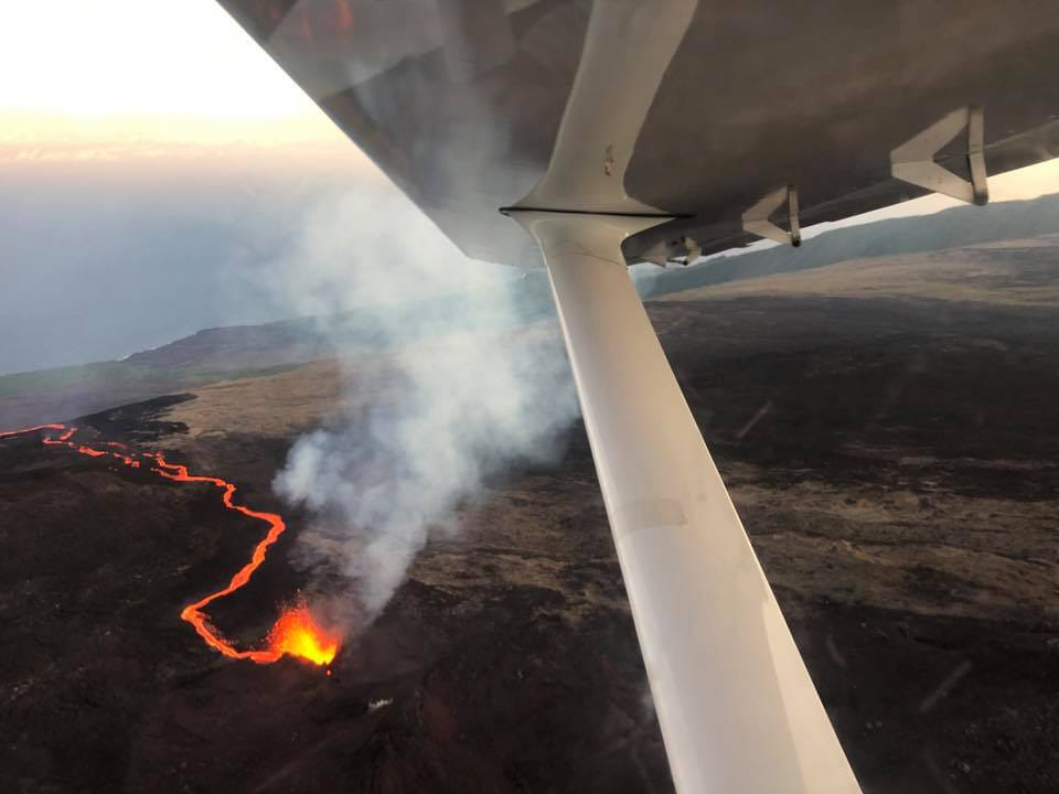 vol en ULM Volcan - cascades - cirques depuis Pierrefonds