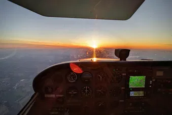 Rundflug über die ostfriesischen Inseln