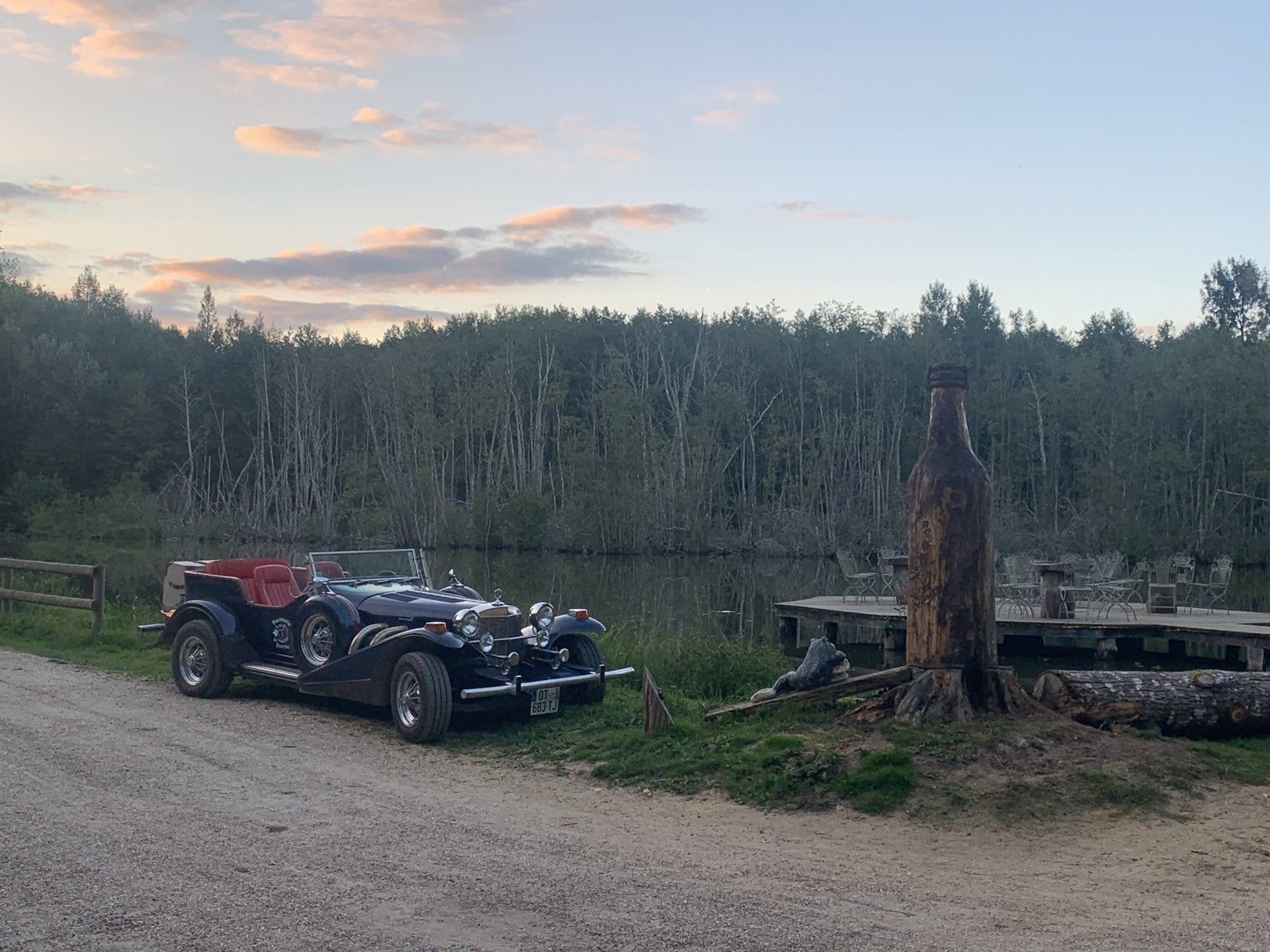 Survol du Perche et déjeuner à la brasserie du perche