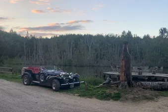 Survol du Perche et déjeuner à la brasserie du perche