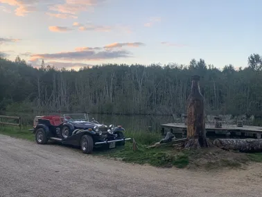 Survol du Perche et déjeuner à la brasserie du perche