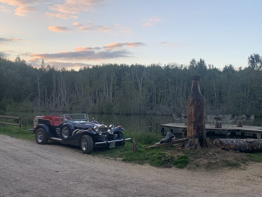 Survol du Perche et déjeuner à la brasserie du perche