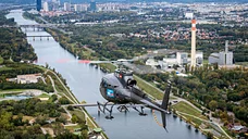 Wien entlang der Donau im Hubschrauber (3 Sitze)