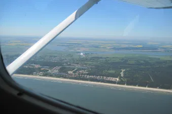 Rundflug zur Insel Usedom / Ostsee (A210)
