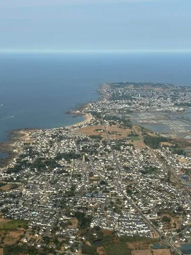 Bretagne sud, Iles  vues du ciel